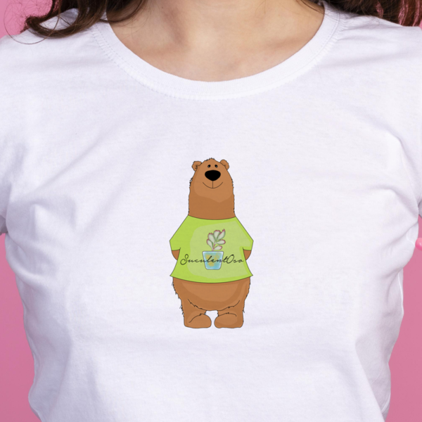 Playera SucculentOso con Playera Unisex - Imagen 2