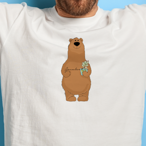 Playera SucculentOso de Pie Unisex - Imagen 2
