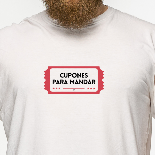 Playera Cupones Para Mandar Unisex - Imagen 2