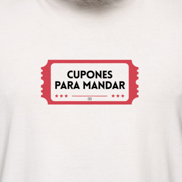 Playera Cupones Para Mandar Unisex - Imagen 3