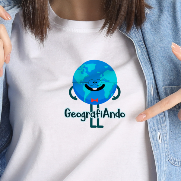Playera GeografiAndo Unisex - Imagen 2