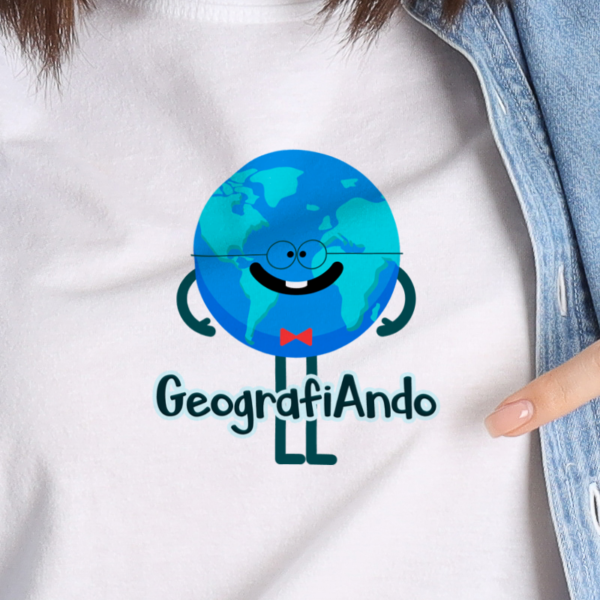 Playera GeografiAndo Unisex - Imagen 3
