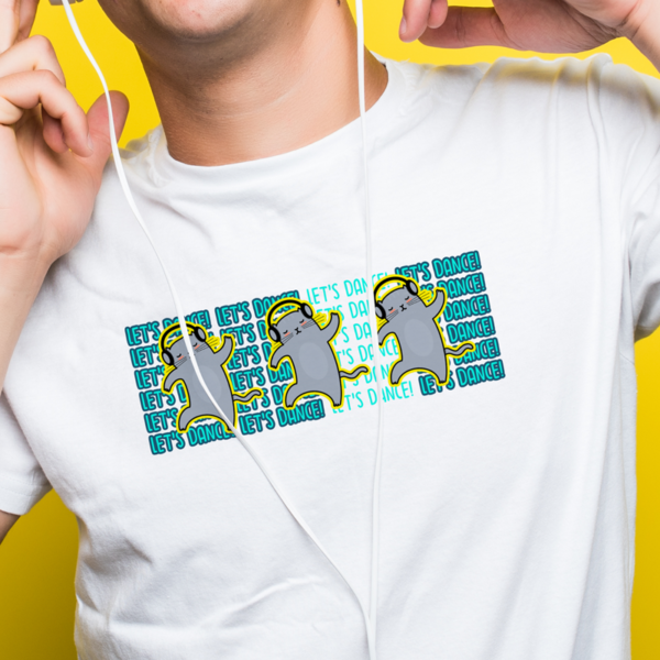 Playera Let's Dance Vers01 Unisex - Imagen 2