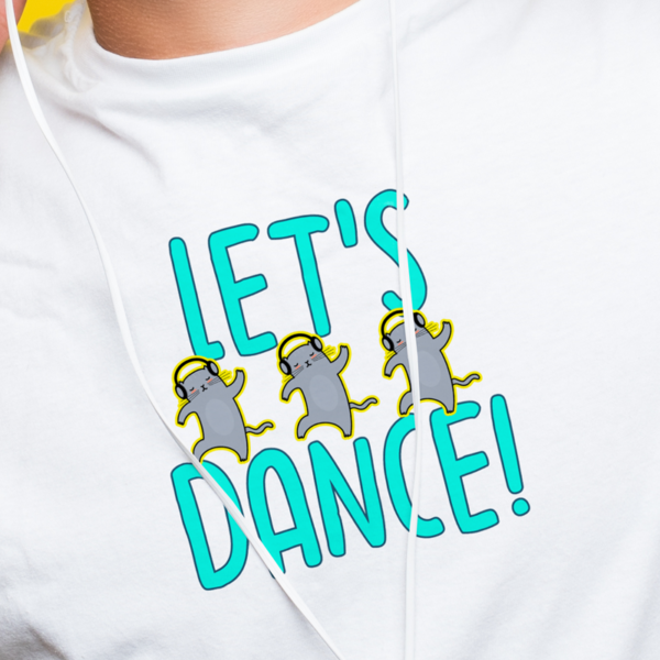 Playera Let's Dance Vers02 Unisex - Imagen 3